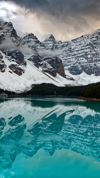 Canada travels, Moraine Lake, Xperia , Stunning natural landscapes HD phone wallpaper