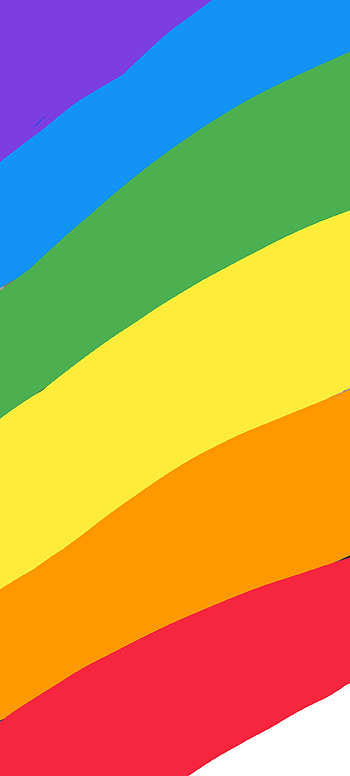 rainbow, colorfulness, parallel HD phone wallpaper