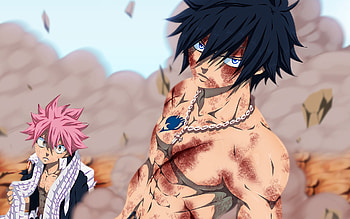 Gray Fullbuster, Anime character, Ice magic, Powerful warrior HD wallpaper