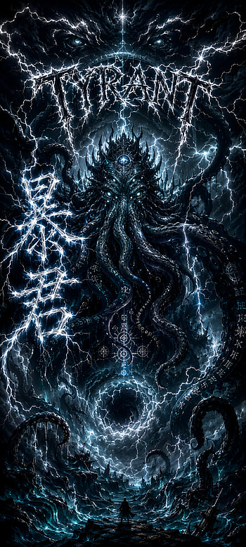 Tyrant, Fan Art, AI Art, Amoled HD phone wallpaper