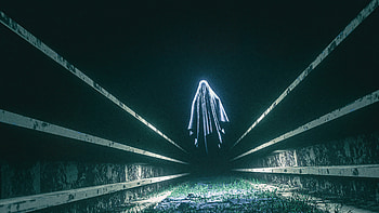Ghost in the dark, , Eerie atmosphere, Creepy visuals HD wallpaper