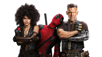 Deadpool 2, Deadpool 2, Ryan Reynolds, Zazie Beetz, Josh Brolin, Marvel Comics HD wallpaper