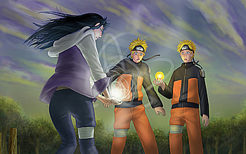 Lesson 1(surprise), naruto, rasengan, naruhina, hinata HD wallpaper