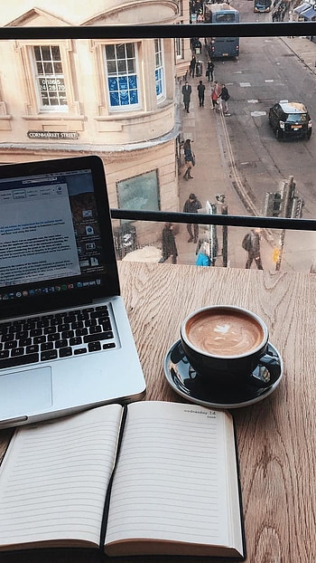 Laptop Aesthetic, Tea Aesthetic HD phone wallpaper
