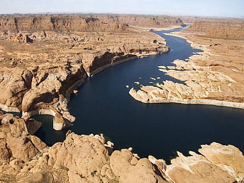 Nature, Rivers, Stones, Desert, Canyons HD wallpaper