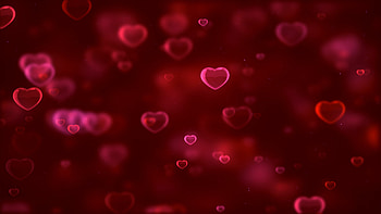Love hearts, Red hearts, Dark red background HD wallpaper