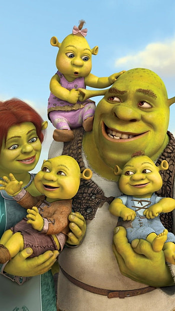 Shrek, Shrek Family HD phone wallpaper