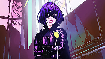 Hitgirl, hit-girl, superheroes, artist, artwork, digital-art, deviantart HD wallpaper