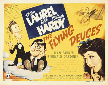 The Flying Deuces, hardy, laurel, flying, deuces HD wallpaper