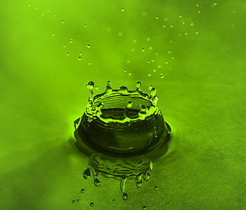 Macro, Spray, Drop, Acid HD wallpaper