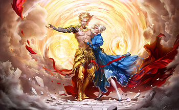 Fate/Zero Gilgamesh, Kills in Kingdom Hearts, Rwhowouldwin HD wallpaper