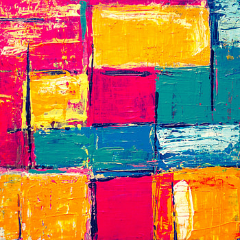 Abstract, Multicolored, Motley, Paint, Stains, Spots, Squares HD phone wallpaper
