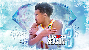 Trae Young NBA 23 Season 3, Trae Young, video game, NBA 23 HD wallpaper