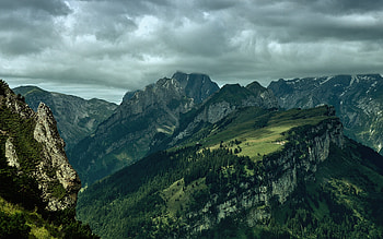 Amazing our Mother Earth, clouds, nature, amazing, mountain HD wallpaper