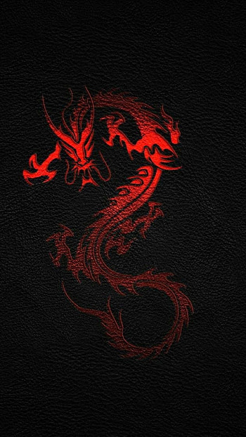 Black And Red, Red Dragon HD phone wallpaper