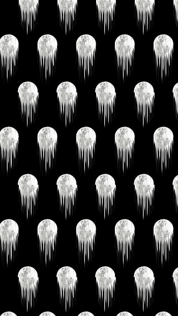 Drippy, Black And White, Drip HD phone wallpaper
