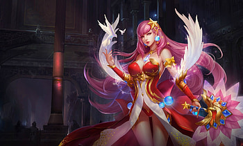Angel, wings, white, frumusete, girl, fan, pink, hand fan, fantasy, red, game, luminos HD wallpaper