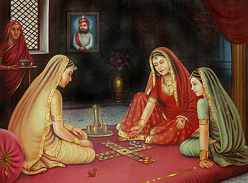 Indian Painting, art, painting HD wallpaper