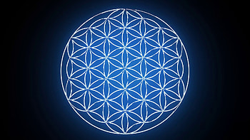 The Flower of Life Forming Sacred Geometry Symbol Motion Background - VideoBlocks HD wallpaper