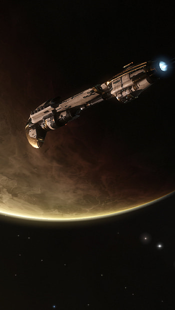 EVE Online, Spaceship art, SE , The Greybill HD phone wallpaper
