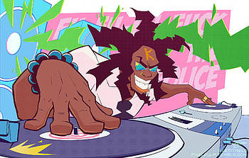 Dj Professor K, Jet Set Radio HD wallpaper