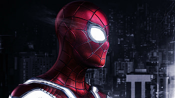 Marvel, Marvel's Spider-Man, Iron Spider artwork, gaming HD wallpaper