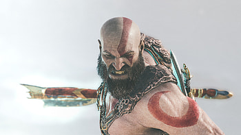 Kratos God Of War 2018, kratos, god-of-war-4, god-of-war, games, ps-games, flickr HD wallpaper