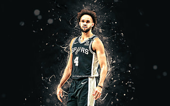 Derrick White, NBA, san antonio, spurs HD wallpaper