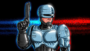 Robocop Detective, robocop, movies, artwork, digital-art, art, artstation HD wallpaper
