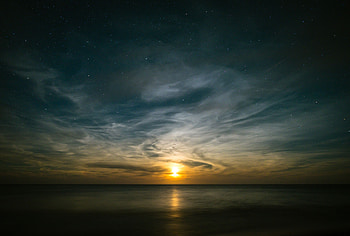 Nature, Sunset, Sky, Horizon HD wallpaper