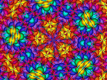 It was all Messed Up, multi, mess, shapes, colors HD wallpaper