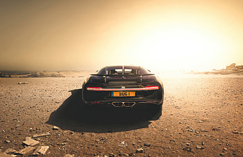 Bugatti Chiron Rear 2023, bugatti, 2023-cars, cars HD wallpaper