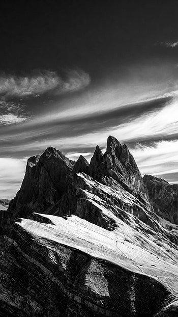 Black and white, Monochrome , High contrast, Minimalistic art HD phone wallpaper