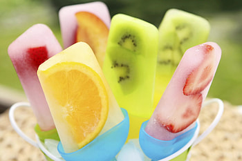Fruit Popsicles, , Background HD wallpaper