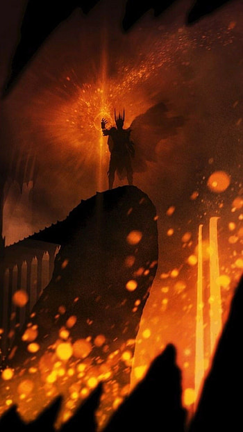 Necromancer, Lord of the Rings, Middle Earth, Epic journey HD phone wallpaper