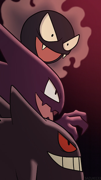 Haunter and Gastly, Gengar HD phone wallpaper