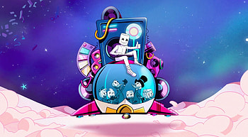 Marshmello X DuckTales, marshmello, music, digital-art, ducktales HD wallpaper
