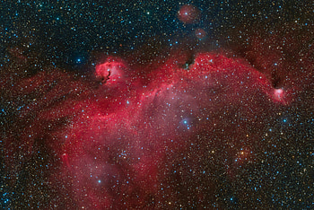 Nebula, space, stars, gas HD wallpaper