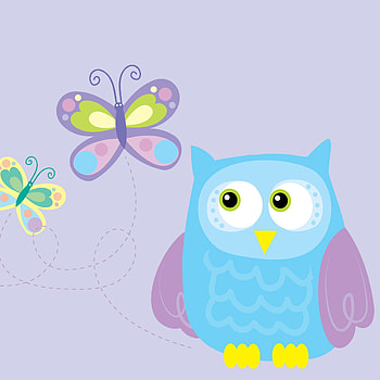 Owl Â· Tiffany Owl - Tap to see more cute cartoon ! HD phone wallpaper