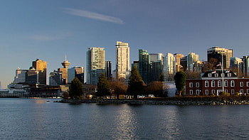 vancouver, skyscrapper, city, buidling HD wallpaper