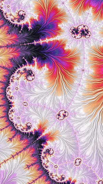 Fractal Art Trippy Psychedelic Background for Smart, colors, psychedelic, trippy, Abstract, fractal HD phone wallpaper