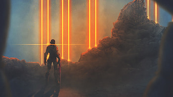 Science Fiction Warrior Artwork, science-fiction, warrior, artwork, artist, digital-art HD wallpaper