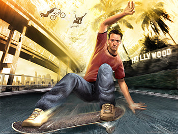 American Wasteland, adventure, action, tony hawk, game, , skater, gaming, stunning HD wallpaper