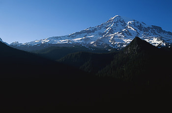 Nature, Trees, Mountains, Snow, Vertex, Top, Peak HD wallpaper