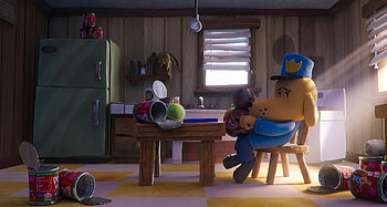 Dog Man (2025) – Animated Movie Scene Capture, movie, Dog Man (2025) HD wallpaper