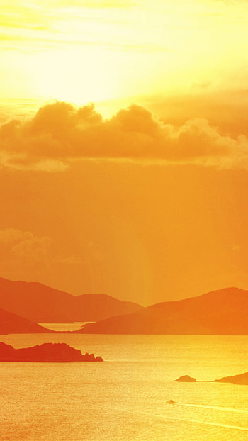 Sunset, British Virgin Islands, , Tablet HD phone wallpaper