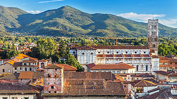 Lucca's charm, Stunning visuals, Breathtaking landscapes, Italian cityscape HD wallpaper