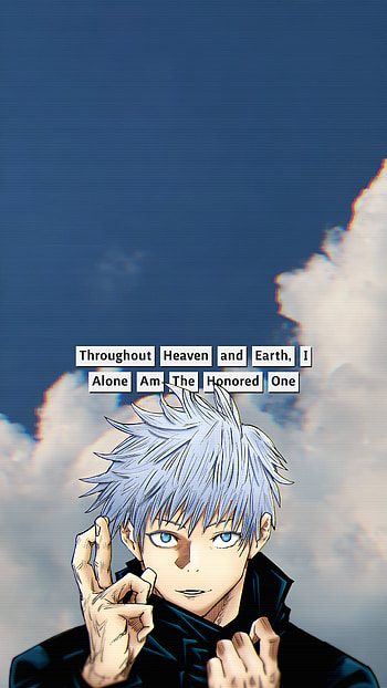 Gojo Satoru , Anime, Satoru Gojo, Jujutsu Kaisen HD phone wallpaper