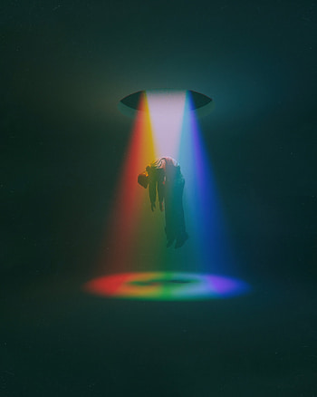 Art, Universe, Miscellanea, Miscellaneous, Human, Person, Digital Art, Ufo, Digital Arts, Graphic Design HD phone wallpaper