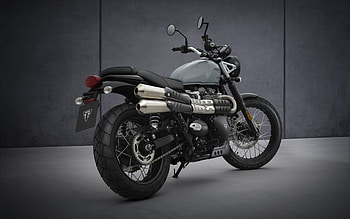 Triumph Street Scrambler, 2021, rear view, exterior, Street Scrambler 900, new bikes, Triumph HD wallpaper